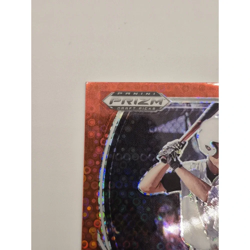 2021 Prizm Draft Picks Max Muncy #PDP25 Red Disco /99